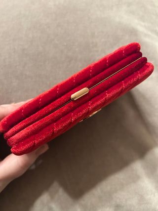 Neceser Charlotte Tilbury Rojo y Dorado