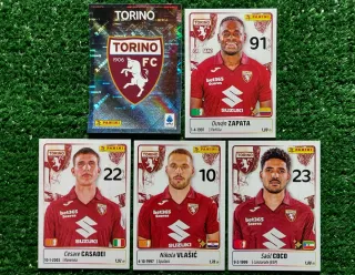 5 figurine Torino Panini 2025/26