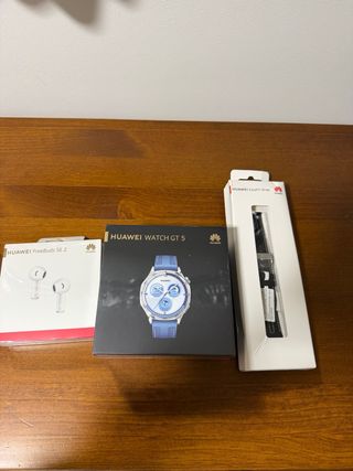 Huawei Watch GT 5 precintado + cascos y correa