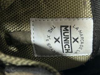 Zapatillas Munich MASSANA 433 Verdes y Negras.