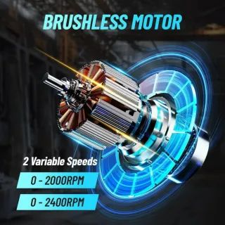 Llave de impacto inalámbrica Seesii 450Nm