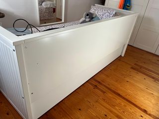Cama nido Ikea blanca 3 cajones