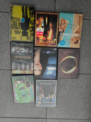 Lote 8 DVDs Novos Selados