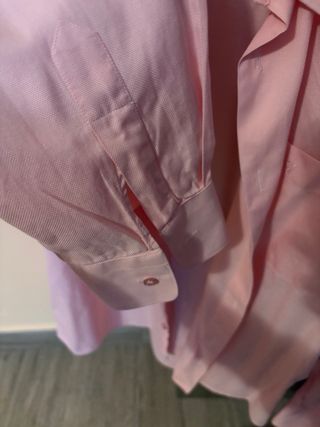 Camisa Caramelo Rosa Hombre