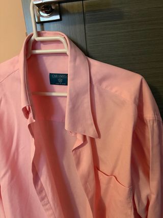 Camisa Caramelo Rosa Hombre
