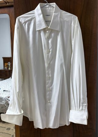 Camisa blanca hombre ALESSANDRO GHERARDI.