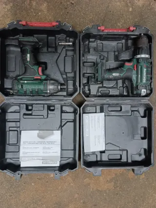 Pack Taladro y Atornillador impacto Parkside