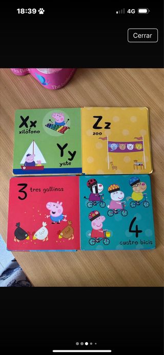 Peppa Pig. Libro de cartón - ABC con Peppa (Spa...