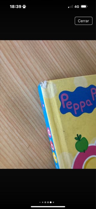 Peppa Pig. Libro de cartón - ABC con Peppa (Spa...