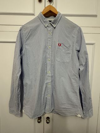 Camisa Fred Perry Rayas Azules