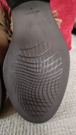 Botines serraje color Camel Talla 36