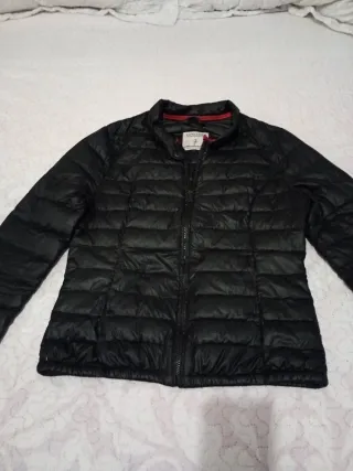 Abrigo corto negro talla M