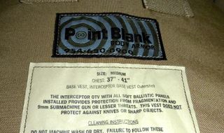 Gilet tattico IBA OTV Pointblank