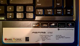 Ordenador portátil Acer Aspire 5736Z