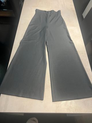 Pantalón Palazzo Alto Gris Etxart & Panno