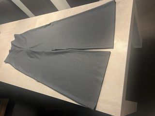 Pantalón Palazzo Alto Gris Etxart & Panno