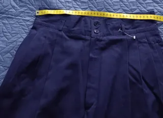 Pantalón de vestir azul mujer