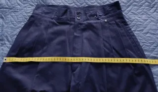 Pantalón de vestir azul mujer