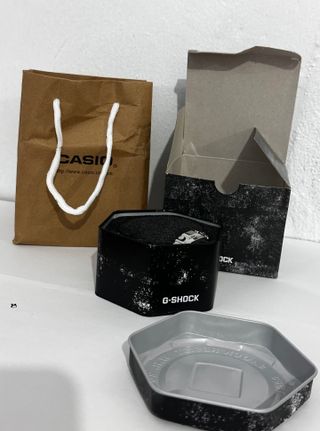 G-Shock Casio Verde y Plateado