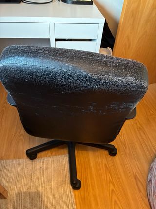 Escritorio Ikea Mike + Silla Negra