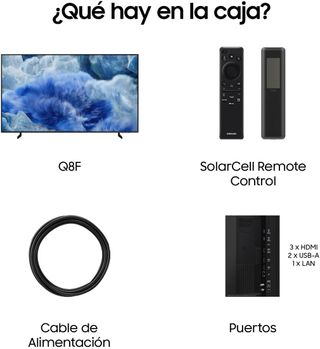 Samsung TV 55 QLED 4K Smart TV Q8F