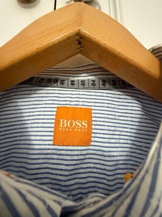 Camisa Hugo Boss Rayas Azules