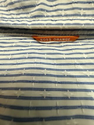 Camisa Hugo Boss Rayas Azules