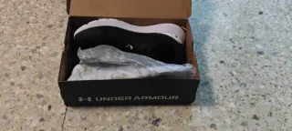 Zapatillas Under Armour Hombre Negras Blancas