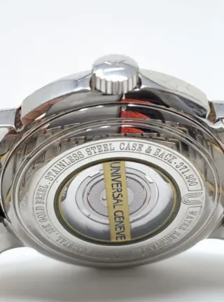 Reloj Universal Genève Acero y Oro