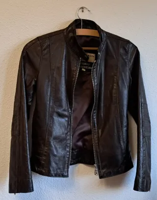 Cazadora Cuero Imperio Clandestino Talla S