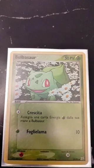 Carta Pokémon Bulbasaur 39/95 2005 Ex Team Magma