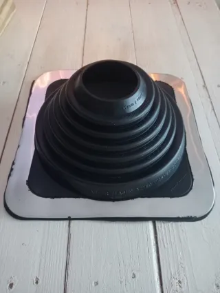 Junta goma chimenea exterior