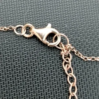 Colgante Lotus Plata y Blanco