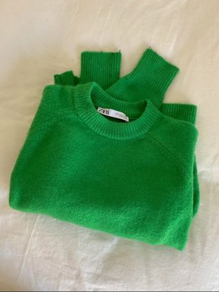 Jersey Zara Punto Verde