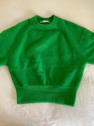 Jersey Zara Punto Verde