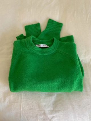 Jersey Zara Punto Verde