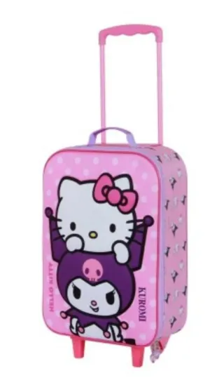 Maleta Infantil Hello Kitty Kuromi Ruedas