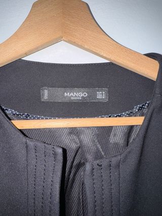 Americana negra Mango