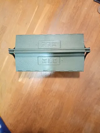 Caja de herramientas ALE n5 metálica verde