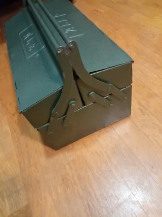 Caja de herramientas ALE n5 metálica verde