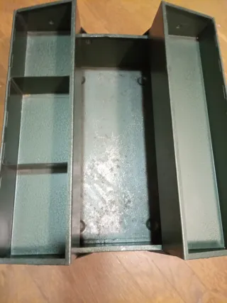 Caja de herramientas ALE n5 metálica verde