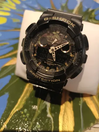 Original!! G-Shock GA-100CF camuflaje