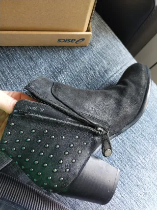 Botines Geox Talla 37 Negros