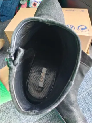 Botines Geox Talla 37 Negros