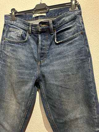 Pantalón Vaquero Zara Azul