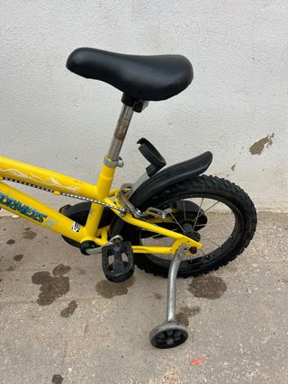 Bicicleta Infantil Transformers Amarilla