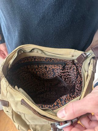 Bandolera Adolfo Dominguez Hombre