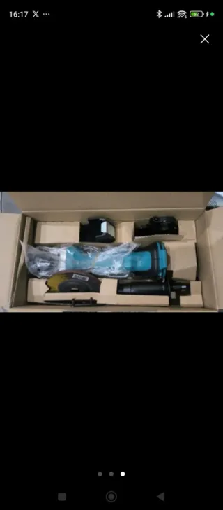 Radial Makita DGA452Z 115mm Batería