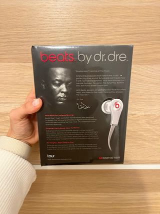 Auricolari stile Beats Tour Bianco