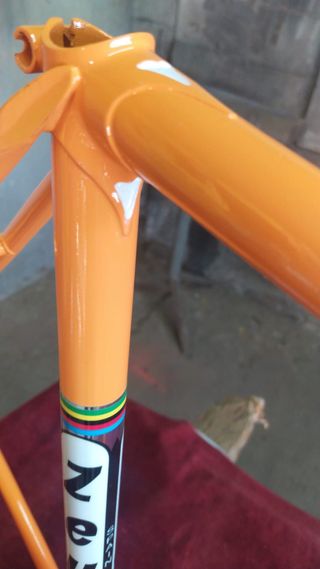 Cuadro de Bicicleta Zeus Naranja